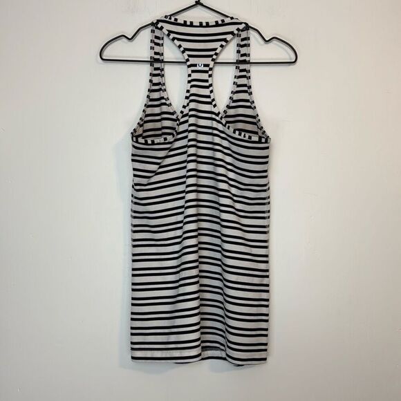 Lululemon Athletica Twin Stripe Cool Racerback CRB 12 - Picture 6 of 6